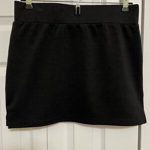 Cider Black Mini Skirt